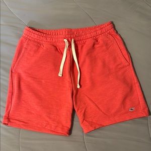 Men's Red Casual Shorts
